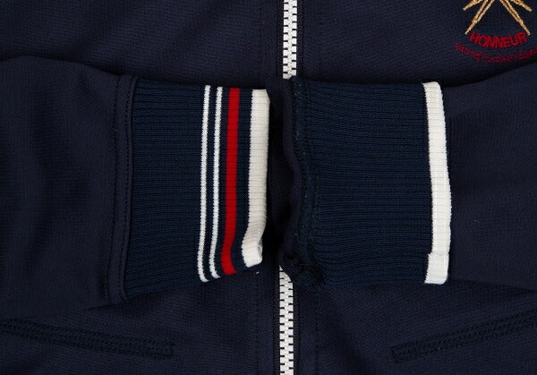 MARITHE + FRANCOIS GIRBAUD Embroidered Jacket Navy Size S