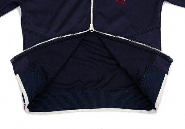 MARITHE + FRANCOIS GIRBAUD Embroidered Jacket Navy Size S