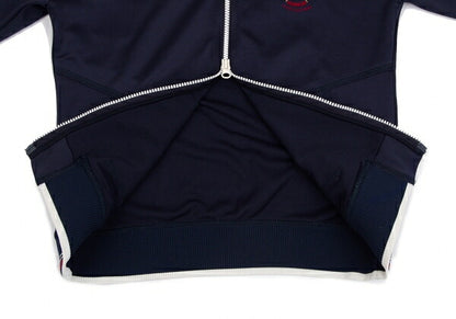 MARITHE + FRANCOIS GIRBAUD Embroidered Jacket Navy Size S