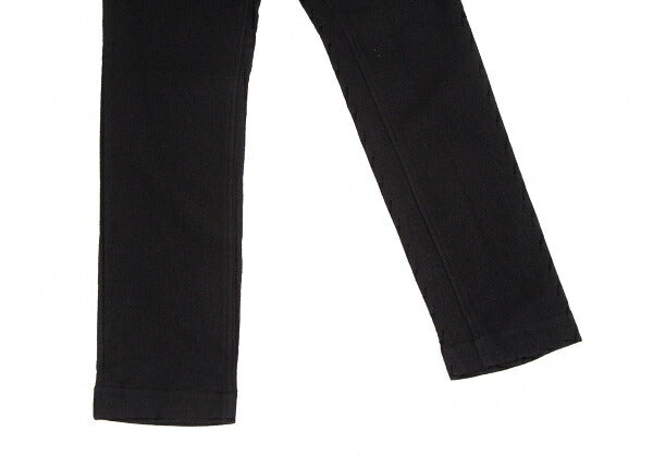 Y's Brushed Wool Cargo Pocket Tapered Pants Black Size 1