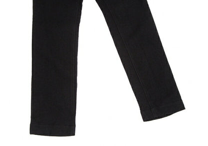 Y's Brushed Wool Cargo Pocket Tapered Pants Black Size 1