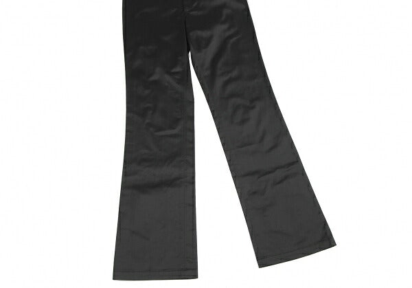 ISSEY MIYAKE FETE Nylon Cotton Blend Pants Black Size 2