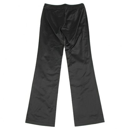 ISSEY MIYAKE FETE Nylon Cotton Blend Pants Black Size 2