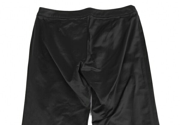 ISSEY MIYAKE FETE Nylon Cotton Blend Pants Black Size 2