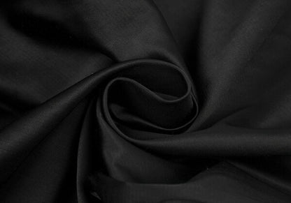 ISSEY MIYAKE FETE Nylon Cotton Blend Pants Black Size 2