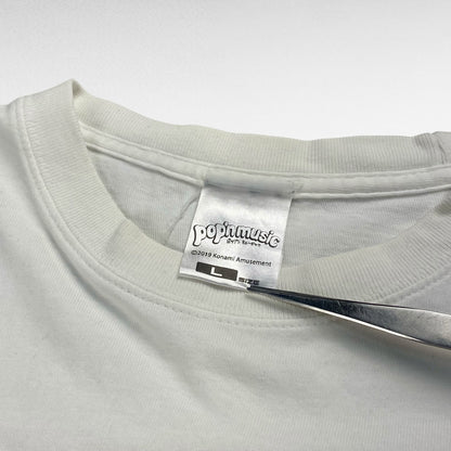 popinmusic T-Shirt White Size L