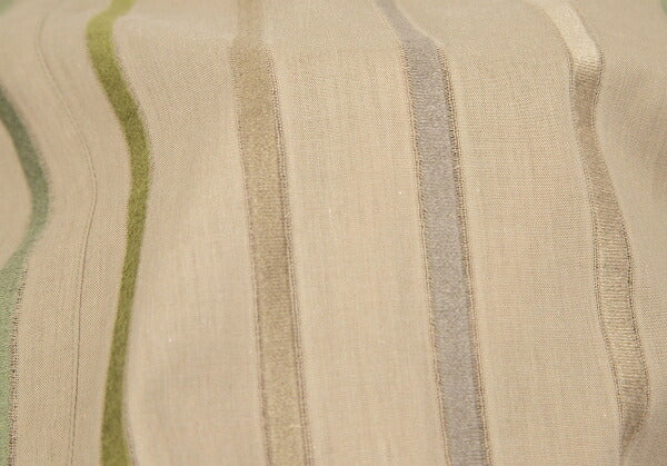 ISSEY MIYAKE Multi Stripe Weave Stand Shirt Mocha Size 9