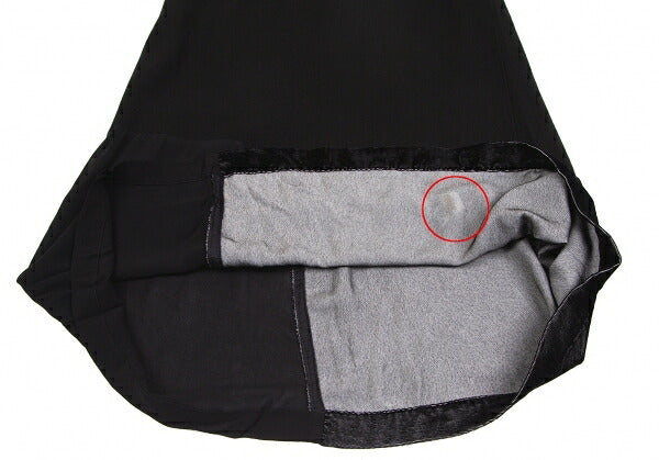 tricot COMME des GARCONS Garment Dyed Skirt Black Size M