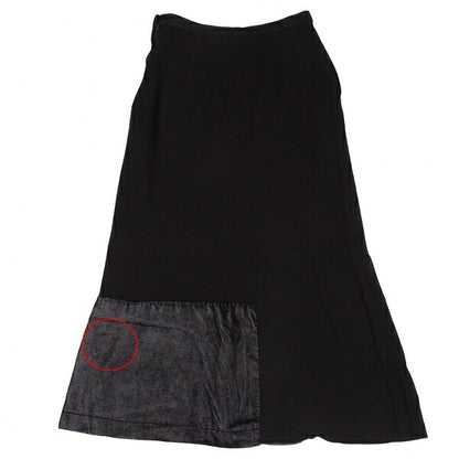 tricot COMME des GARCONS Garment Dyed Skirt Black Size M