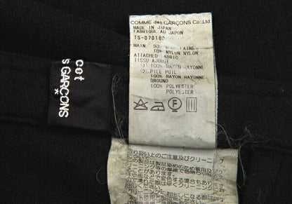 tricot COMME des GARCONS Garment Dyed Skirt Black Size M