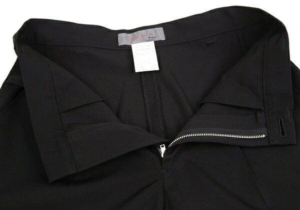 Yohji Yamamoto NOIR Wool Loop Design Slim Pants Black Size 1