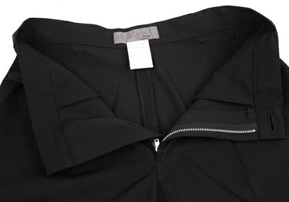 Yohji Yamamoto NOIR Wool Loop Design Slim Pants Black Size 1