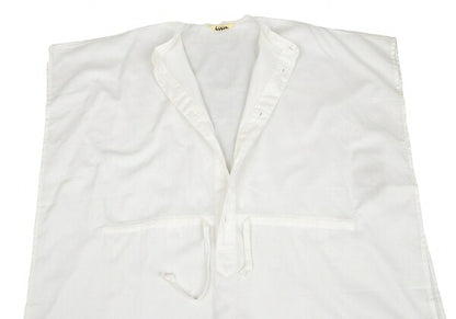 Plantation Cotton Box Silhouette Pullover Shirt Size M