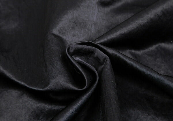 Plantation Velcro Nylon Satin Shirt Jacket Black Size M