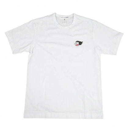 COMME des GARCONS SHIRT Iyami Print T-Shirt White Size M