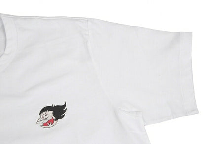 COMME des GARCONS SHIRT Iyami Print T-Shirt White Size M