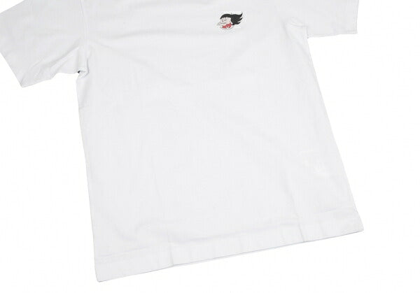 COMME des GARCONS SHIRT Iyami Print T-Shirt White Size M