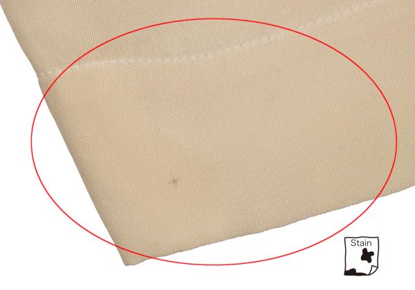 ISSEY MIYAKE Silk Tuck Design Pants Cream Size M