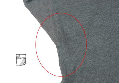ISSEY MIYAKE Linen Patchwork Sweater Gray-Blue Size M