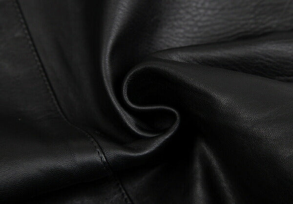 ISSEY MIYAKE High Waist Belted Leather Skirt Black Size 9