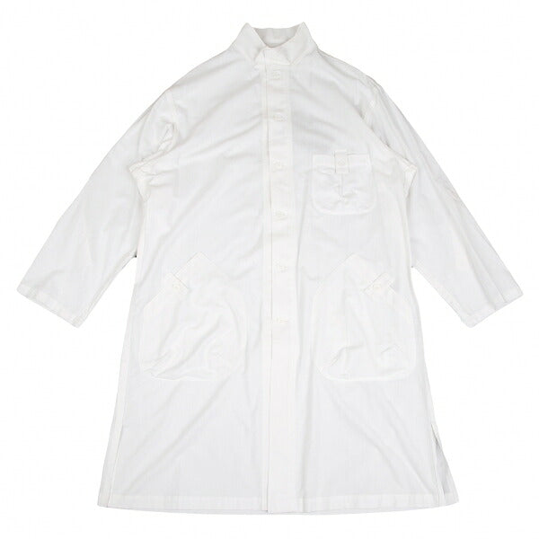 Yohji Yamamoto POUR HOMME 23SS Cotton Coat White Size 3