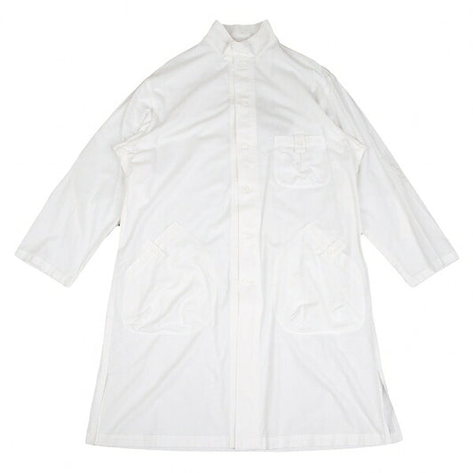 Yohji Yamamoto POUR HOMME 23SS Cotton Coat White Size 3