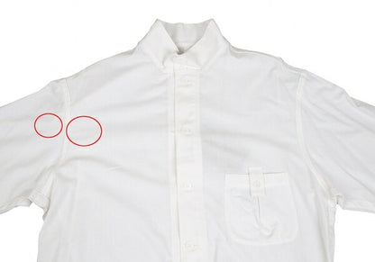 Yohji Yamamoto POUR HOMME 23SS Cotton Coat White Size 3