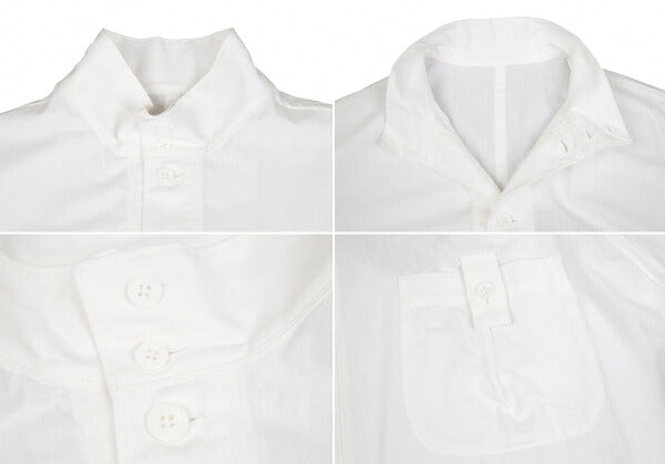 Yohji Yamamoto POUR HOMME 23SS Cotton Coat White Size 3