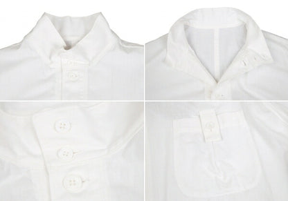 Yohji Yamamoto POUR HOMME 23SS Cotton Coat White Size 3