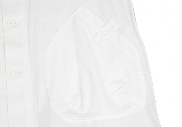 Yohji Yamamoto POUR HOMME 23SS Cotton Coat White Size 3