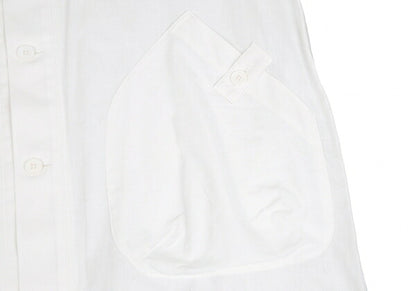 Yohji Yamamoto POUR HOMME 23SS Cotton Coat White Size 3