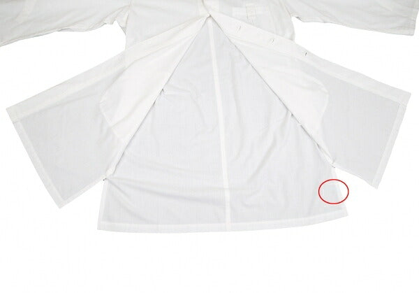 Yohji Yamamoto POUR HOMME 23SS Cotton Coat White Size 3