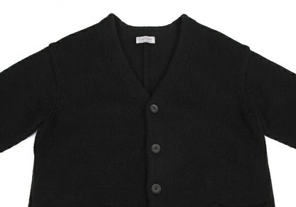 Yohji Yamamoto POUR HOMME 22AW Wool Cardigan Black Size 3