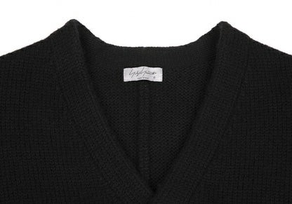 Yohji Yamamoto POUR HOMME 22AW Wool Cardigan Black Size 3