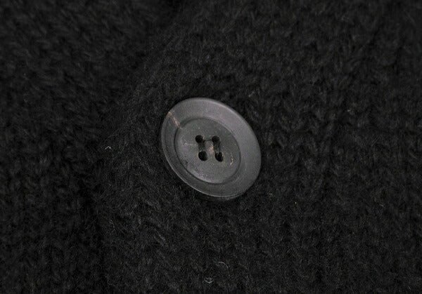 Yohji Yamamoto POUR HOMME 22AW Wool Cardigan Black Size 3
