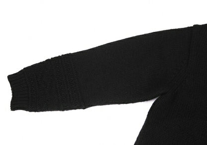 Yohji Yamamoto POUR HOMME 22AW Wool Cardigan Black Size 3