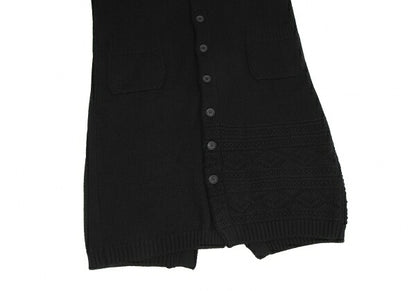 Yohji Yamamoto POUR HOMME 22AW Wool Cardigan Black Size 3