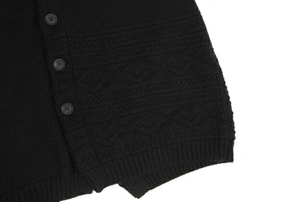 Yohji Yamamoto POUR HOMME 22AW Wool Cardigan Black Size 3