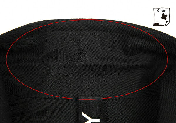 Ground Y 20AW Wool Gabardine Patchwork Jacket Black Size 3