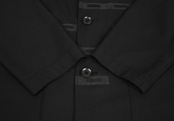 Ground Y 20AW Wool Gabardine Patchwork Jacket Black Size 3
