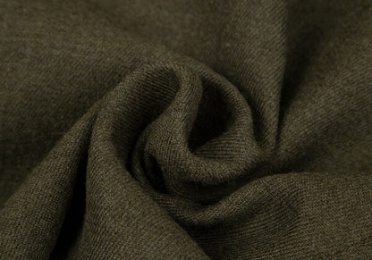 KENZO Wool Cotton 2-Button Jacket Khaki Size M