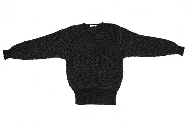 JURGEN LEHL Wool Blend Low Gauge Knit Sweater Black Size M