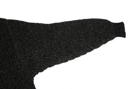 JURGEN LEHL Wool Blend Low Gauge Knit Sweater Black Size M