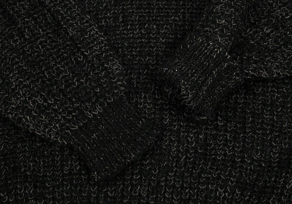 JURGEN LEHL Wool Blend Low Gauge Knit Sweater Black Size M