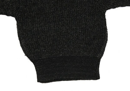 JURGEN LEHL Wool Blend Low Gauge Knit Sweater Black Size M