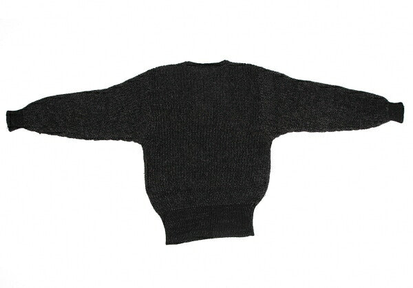 JURGEN LEHL Wool Blend Low Gauge Knit Sweater Black Size M