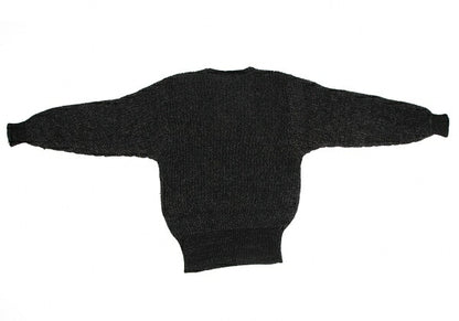 JURGEN LEHL Wool Blend Low Gauge Knit Sweater Black Size M