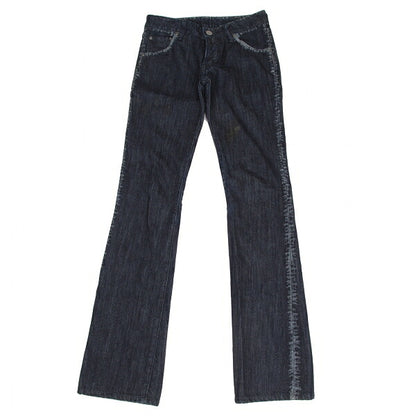 ISSEY MIYAKE A-POC Side Woven Jeans Navy