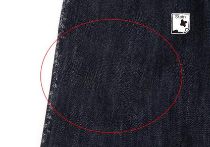 ISSEY MIYAKE A-POC Side Woven Jeans Navy