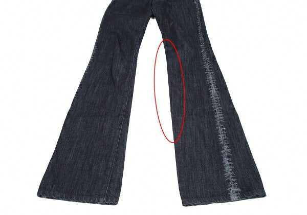 ISSEY MIYAKE A-POC Side Woven Jeans Navy